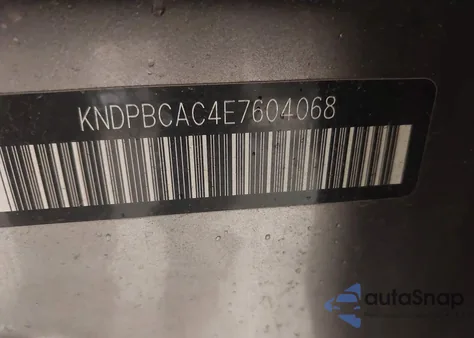 2014 Kia Sportage Lx из США, поврежденный, VIN KNDPBCAC4E7604068